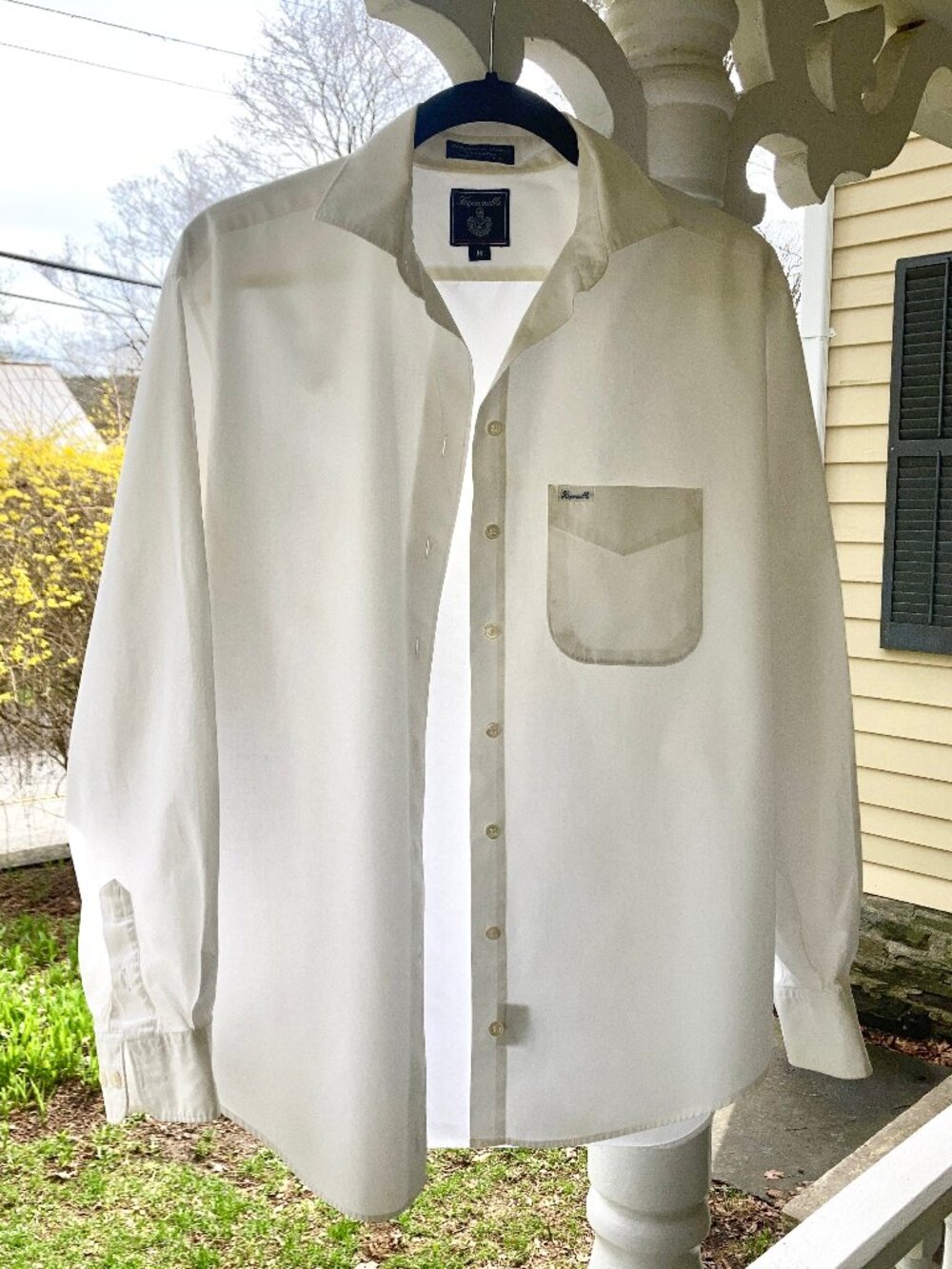 Façonnable 100% White Cotton Shirt, Men’s